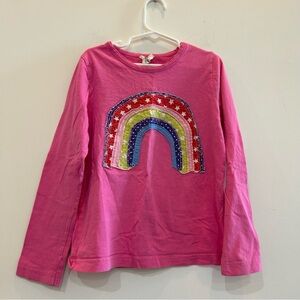 Mini Biden pink rainbow shirt. Size youth 7-8.